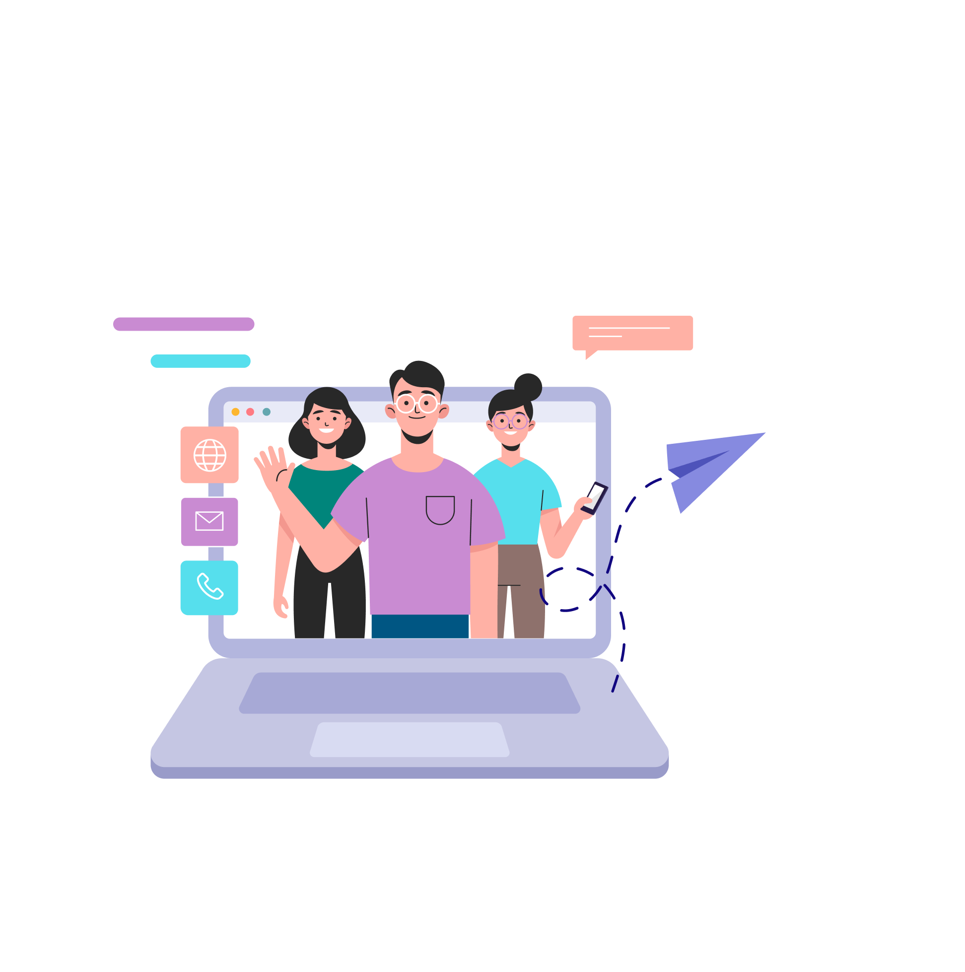 about us illustration